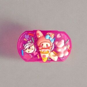 Handmade Decoden Mini Pill Box My Melody, Kawaii Junk Case Style For Trinkets